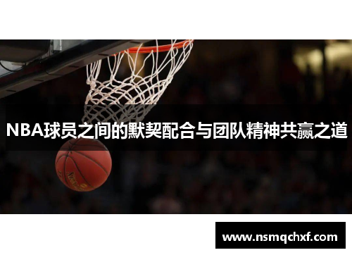 NBA球员之间的默契配合与团队精神共赢之道